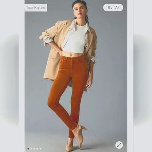 Pilcro and the letterpress corduroy skinny jeans / pants